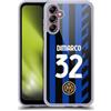 Head Case Designs Licenza Ufficiale Inter Milan Federico Dimarco 2024/25 Giocatori Home Kit Custodia Cover in Morbido Gel Compatibile con Samsung Galaxy A14 5G