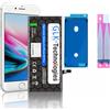 GLK-Technologies Batteria di ricambio ad alta potenza per iPhone 6S Plus | Original GLK-Technologies Battery | Accu | 2750 mAh | incl. 2 nastri adesivi