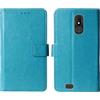 Gukas Vera Pelle Case per BRONDI Amico Smartphone XS 5 Genuine Flip