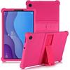 YGoal Custodia Per Lenovo Tab M10 (3rd Gen) 10.1 - Leggera custodia protettiva antiurto per bambini morbida Silicone Case Cover per Lenovo Tab M10 3 10.1 2022 TB-328FU/328XU, Rosa