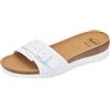 Scholl Ginni, Sandal Donna, Nero, 39 EU
