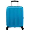 American Tourister Trolley rigido, bagaglio a mano, realizzato in POLIPROPILENE robusto e antigraffio. Molto pratico e super leggero, dispone di due ampi scomparti, divisorio nel comparto superiore e