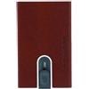 PIQUADRO Black Square Porta carte di credito RFID pelle 6 cm
