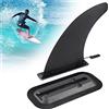 Zocipro Tavola da Surf SUP Fin Rimovibile da 9 Pollici con la Base di Pinna, Staccabile Centro Pinna Stand Up Paddle Board Ricambio Pinna, Pinne per Tavola da Surf Rinforzate in Nylon