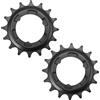 YINETTECH 2 Pezzi Per Bicicletta MTB Nero 16 Denti Inserto Pignone Dimensioni Diametro Esterno 70 Mm Diametro Interno 34 Mm Adatto Per Mozzo Cambio 3-7-8 Velocità