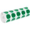 QUARKZMAN Etichette Adesive per Controllo Qc 25mm/1 Verdi 5 Rotoli 2500 Pz | per Passaggio Controllo Qualità Inventario, per Magazzino Inventario