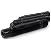 OMP SPEED - Set 4 prigionieri ruota auto, prigionieri filettati per cerchi, misure M14X1.25, lunghezza 100 mm, acciaio inox di alta qualità (DIN 10.9), grande durata, colore nero