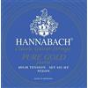Hannabach Corde per chitarra classica, Serie 825 Tensione alto Special Gold - set di 3 corde basso (Re4+La5+Mi6)