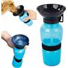 PARENCE - Borraccia per cani con ciotola integrata - Borraccia da viaggio e trasporto - Auto, indoor e outdoor - 0,5L