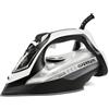 G3 Ferrari G40024 Eliseo 3000 Ferro da Stiro a Vapore, 3000W, Piastra INOX 91 microfori, 25 g/min con colpo vapore da 140 g/min, Funzioni Self-Clean anti-goccia e anti-calcare, 450cc, Bianco/Nero