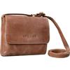 STILORD 'Audrey' Vintage Borsa in Pelle Donna Borsa a Tracolla Piccola per le Signore Elegante Borsetta per la Festa Discoteca Mini Borse da Sera in Vera Pelle, Colore:messina - marrone