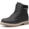 Bruno Marc Stivali Uomo da Stivali Classici Scarponcino Caldo Antiscivolo Comode Moda Fodera in Rete Stivaletti,Size 42,Nero Fodera in Rete,SBSB226M-1