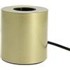 Xanlite, Lampada da Posare Cilindrica in Metallo Colore Ottone Attacco E27 Design Moderno Altezza Regolabile Illuminazione Elegante per Camera da Letto o Ufficio