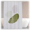 Relaxdays Tenda da Doccia Antimuffa, 180x200 cm, Tendina Vasca da Bagno, 12 Anelli, in Poliestere Lavabile, Design Boho