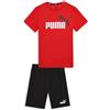 PUMA Short Jersey Set B, Tuta da Jogging Bambini e Ragazzi, per Tutti i Tempi, Rosso, 164