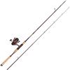 Abu Garcia Tormentor2 Travel Spinning Combo, canna e mulinello per la pesca d'acqua dolce, peso leggero e versatilità, rosso, canna moderatamente veloce da 2,74 m, mulinello taglia 3000