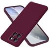 DESSEN Silicone Liquido Cover per Honoor X8B, Custodia in TPU Morbido, Ultra Sottile Guscio, Anti-fingerprint, Antiurto Bumper Case. Marrone