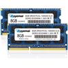 D DUOMEIQI 16GB Kit (2x8GB) DDR3 DDR3L 1333MHz PC3 PC3L 10600 s RAM 2Rx8 sodimm Memorie 204 Pin 1.35V CL9 adatto per Mac Portatile notebook memory DUOMEIQI