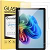 Gerutek 2 Pezzi Pellicola Protettiva per Microsoft Surface Pro 11/Pro 10/ Pro 9/Pro 8/Pro X 13 Pollici, Pellicola in Vetro Temperato per Surface Pro 11 2024 [0,33 Ultra Trasparente][Senza Bolle][9H]