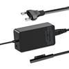 Xintala Alimentatore Surface 65W per Surface Pro 10/9/8/7+/7/6/5/4/3/X, Microsoft Surface Laptop 6/5/4/3/2/1, Surface Go Tablet, Surface Book 3/2/1, Caricabatterie con porta USB