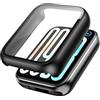 FDHYFGDY Custodia per Xiaomi Smart Band 9 Pro Cover, custodia protettiva per PC a tutto tondo con protezione per lo schermo, pellicola protettiva compatibile con Xiaomi Mi Band 9 Pro