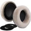 Sodorous K712 - Cuscinetti auricolari di ricambio compatibili con cuffie AKG K702 K701 K601 K612 K712 Q701 Q702 in morbido memory foam e isolamento acustico (grigio)
