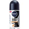 NIVEA MEN - Deodorante antisudorazione Bille Black&White Ultimate Impact 50 ml, antisudorazione uomo protezione 48H, traspirante senza alcool