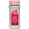 FunCakes Sugar Crystals -Bianco-: Cake Sprinkles, Ottimo Gusto, Perfetto per Decorare Torte, Cristalli di Zucchero Colorati. 80 gr.