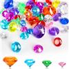 RNHDLY 50 gemme per bambini 40 mm 30 mm 25 mm 20 mm diamanti per bambini, pietre acriliche grandi, diamanti decorativi colorati, diamanti decorativi per vasi, decorazioni da tavolo, pensierini,