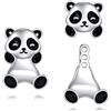 YFN Orecchini a perno in argento Sterling anallergici, graziosi animali da donna, Nessuna pietra preziosa
