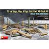 MiniArt MIN35375 1:35-7,5 cm Sprgr Nbgr,Pzgr,Patr,Kw.K.40 Conchiglie, Non Verniciato