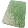 emmevi Tappeto Bagno Morbido Assorbente Antiscivolo Soffice Camera Letto MOD.Ibisco (A) 50x80 Verde