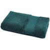 Bassetti - Telo Doccia grande 100x150 | Telo Bagno Grande in Spugna di Cotone 430 gr/m² | Morbido Asciugamano Doccia Tinta Unita - Bosco Z4