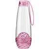 Guzzini Borraccia con Infusore On The Go, Malva/Rosa, Ø8 x h24 cm