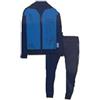 Generico Tuta uomo full zip in poliestere art F10 1165 60% COTONE 40% POLIESTERE (IT, Testo, Taglia unica, Regular, Regular, 54/XXL, AZZURRO)
