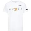 Nike T-shirt Bambino B NSW TEE JDI SWOOSH 9Q0411 (bianco, 8-10 anni)