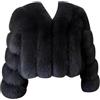 ZhuiKun Cappotto in Pelliccia Sintetica per Bambine e Ragazze Giacca Manica Lunga Addensare Inverno Pelliccia Ecologica Giacca Morbido Caldo - Rose, 150