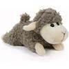 lilizzhoumax Peluche di Pecora 20cm/8" sdraiato, Morbido Giocattolo Bambole Animali Selvatici, Regalo per Bambini e Amici grigio