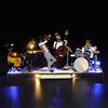 MENZAVA Kit di Illuminazione a LED Compatibile con LEGO 21334 Quartetto Jazz Ideas Modello da Costruire - Set di luci per a LED Il Modello (Non includere Il Modello)