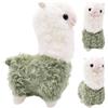 PLNVNVP Alpaca Peluche Morbido Cuscino, Verde Animale di Peluche, Carino Plush 25cm