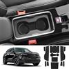 Coleya Tappetini Antiscivolo Compatibile con Opel Mokka B Mokka-E 2021-2024, Opel Mokka Tappetini in Gomma per Console Centrale, Portabicchieri, Cuciture Porta, Braccioli (Nero)