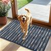 Biscpro Zerbino Ingresso Interno 60x90cm Tappeto Antiscivolo Lavabile Tappetino Assorbire lo Sporco Zerbini,Floor Mat Ingresso,Cucina,Corridoio,Terrazza