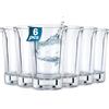Vilde Bicchierini da liquore in vetro, adatti per feste, festival, tequila ouzo vodka, 40 ml, 6 pezzi