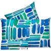 Riad Arredo Set Lenzuola Matrimoniale 100% Cotone Percalle Italiano - Completo Letto Morbido Mano Delicata Made in Italy (Paint Blue)
