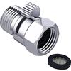 Drenky Valvole di Controllo Flusso Doccia G 1/2 Ottone Valvola di Chiusura Cromo Valvola Dell'acqua per Soffione Doccia con Guarnizione in Gomma per Top Spray, Doccetta, Rubinetto Da Cucina