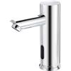 Gugxiom Rubinetto da Bagno Senza Contatto, Sensore Automatico Lavandino Mani Libere, Ottone Massiccio 1 Foro, per Cucine e Servizi Igienici