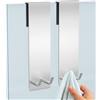 Newpop 2 Pezzi Appendi Accappatoio Bagno, Ganci Appendiabiti da Porta, Gancio Termoarredo Asciugamani Attaccapanni, Appendino Appendini, Adatto Box Doccia in Vetro Senza Cornice di Spessore da 6-12 mm