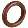 DOBO 10x Anelli per Tenda Doccia Legno 28 mm Bastone Tende 10 Cerchi semplici casa Bagno Circolare Ganci Gancio Vasca