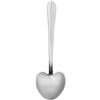 Grunwerg Windsor Carded Set di 4 cucchiai da dessert a forma di cuore, acciaio inox 18/0