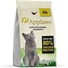 Applaws Natural Complete Grain Free Cibo Secco per Gatti Anziani al Pollo, Sacchetto Richiudibile da 400g